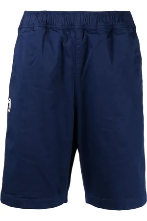A Bathing Ape Shorts deportivos con logo estampado