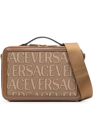 VERSACE Mochila tipo mensajero Allover