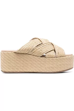 THEMOIRÈ Mujer Sandalias - Interwoven platform sandals