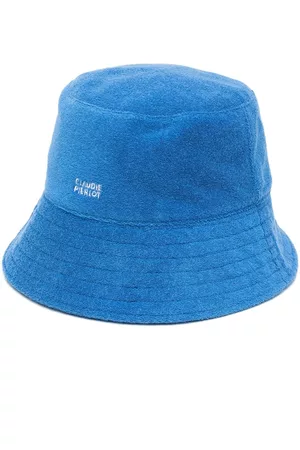 Claudie Pierlot Mujer Sombreros - Logo-embroidered terry bucket hat