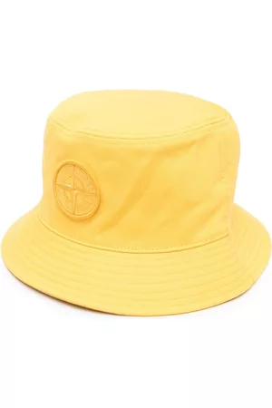 Stone Island Hombre Sombreros - Embroidered-logo bucket hat