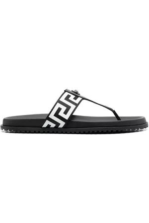VERSACE Hombre De dedo - Greca thong-strap sandals