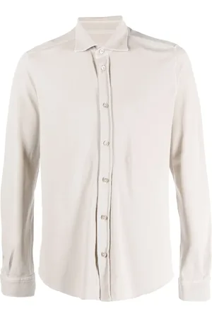 Circolo Camisa slim Sabbia