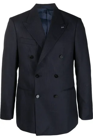 D4.0 Blazer con doble botonadura