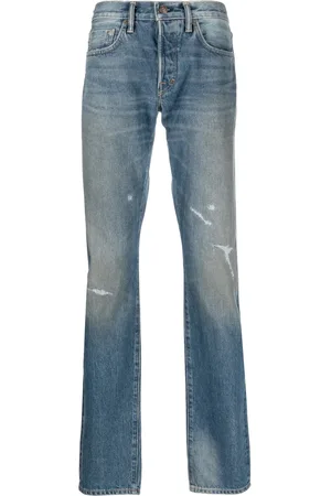 Tom Ford Jeans con efecto envejecido