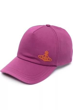 Vivienne Westwood Mujer Gorras - Embroidered-logo cotton cap
