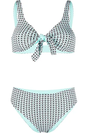 FISICO Bikini con estampado geométrico