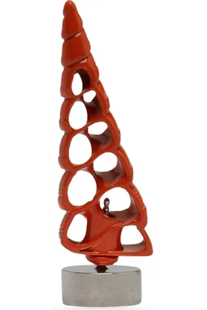 Courrèges Aretes con forma de concha de mar