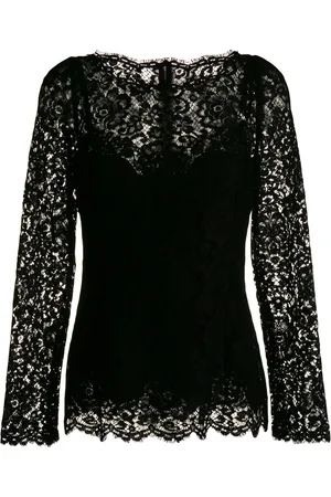 Dolce & Gabbana Blusa manga larga con encaje
