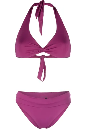 FISICO Bikini fruncido con moño