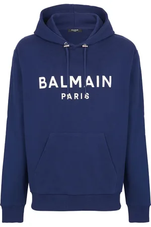 Balmain Hoodie con logo estampado
