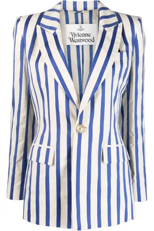 Vivienne Westwood Blazer con rayas estampadas