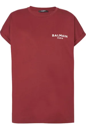 Balmain Playera con logo