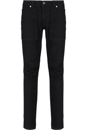 Balmain Jeans slim con detalles de costura