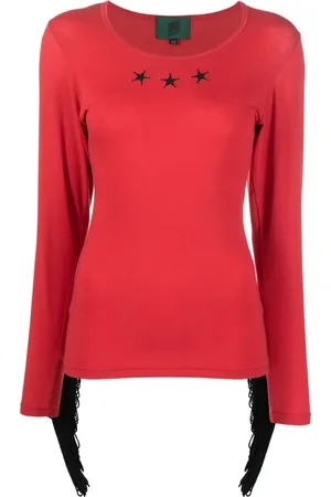 Jean Paul Gaultier Playera con detalle de flecos 1980