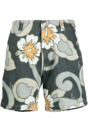 ERL Bermudas con estampado gráfico