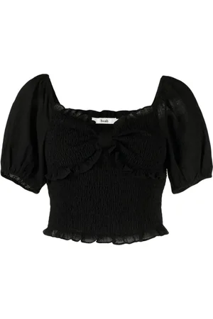 B+AB Blusa con escote corazón