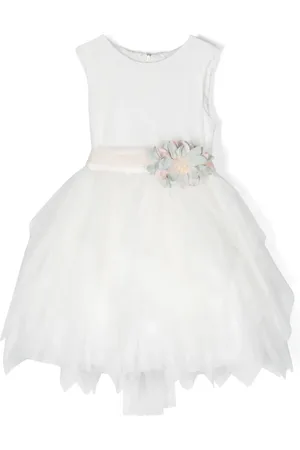 Mimilù Vestido de tul con detalle de broche