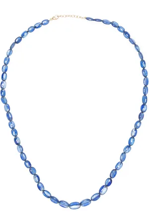 JIA JIA Collar Arizona en oro amarillo de 14kt con cianita
