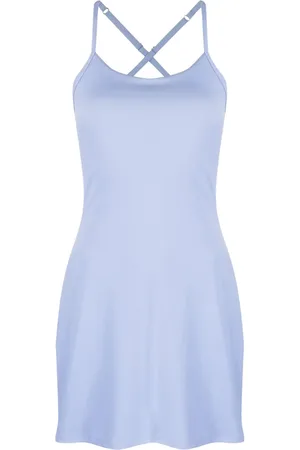 P.E Nation Vestido corto sin mangas con cuello redondo