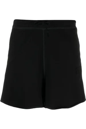Ganni Shorts con parche del logo