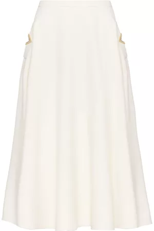 VALENTINO GARAVANI Falda midi Crepe Couture
