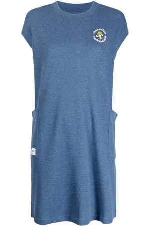 Chocoolate Vestido tejido con logo bordado