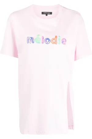 tout a coup Playera con eslogan estampado
