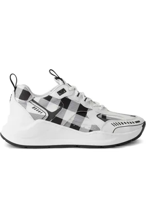 Burberry Tenis con motivo de cuadros