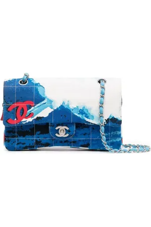 CHANEL Bolsa de hombro Surf Choco Bar Flap 2002