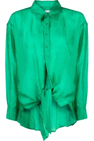 Izzue Camisa con acabado fruncido