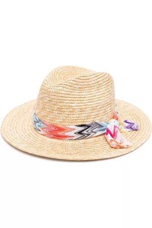 Missoni Mujer Sombreros - Interwoven-design sun hat
