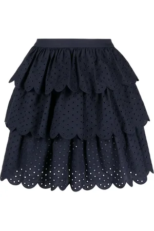 Jason Wu Falda con detalles de ojales