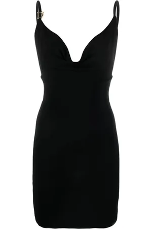 Dsquared2 Vestido corto con cuello desbocado