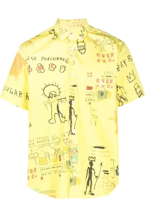 JUNYA WATANABE Camisa con ilustración estampada