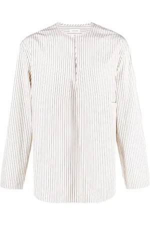 LEMAIRE Camisa con detalle de refuerzo