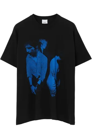 Burberry Playera con estampado fotográfico