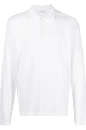 PALTÒ Playera tipo polo manga larga