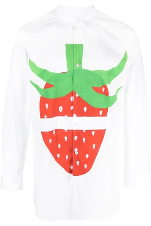 Comme des Garçons Camisa con estampado gráfico