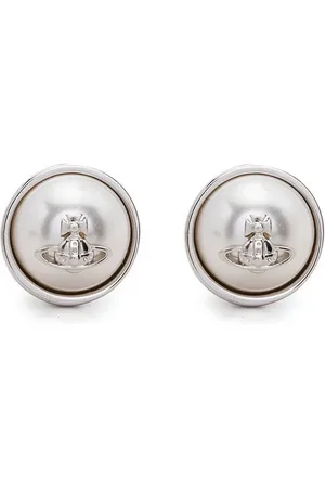 Vivienne Westwood Aretes con aplique Orb