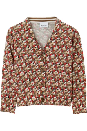 Burberry Cárdigan con estampado de osito Thomas