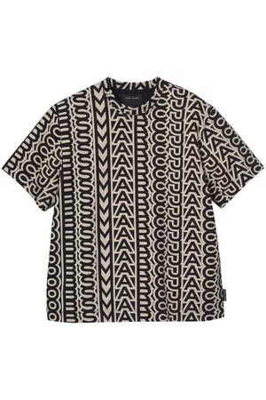 Marc Jacobs Playera Monogram Big con cuello redondo