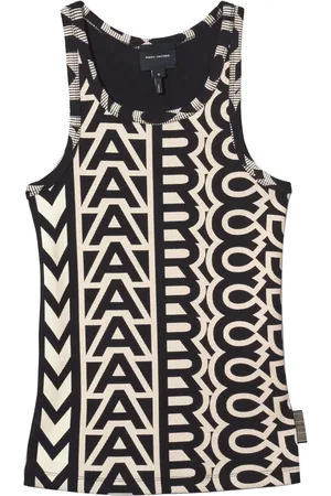 Marc Jacobs Camiseta de canalé con monograma