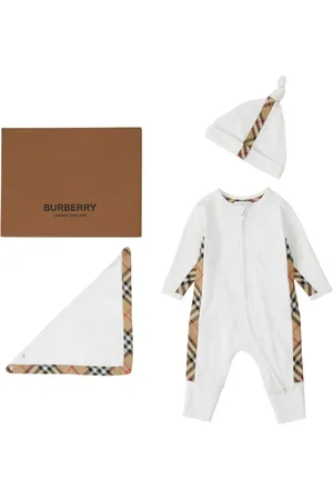 Burberry Set de mameluco con motivo Vintage Check