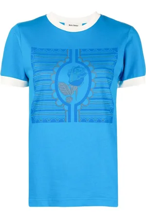 WALES BONNER Playera manga corta con estampado gráfico