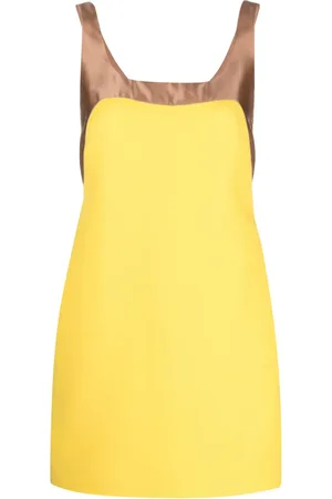 VALENTINO GARAVANI Vestido corto con diseño color block