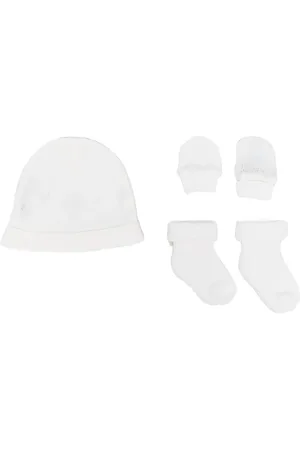 Tartine Et Chocolat Set de gorro tejido de canalé