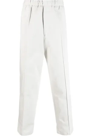 Jil Sander Pantalones rectos con pretina elástica