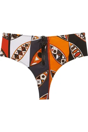 Puccini Bikini bottom con estampado gráfico