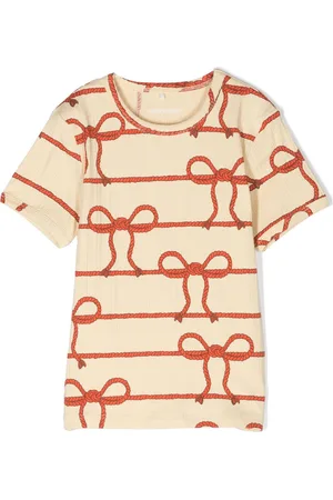 Mini Rodini Playera con cuerda estampada